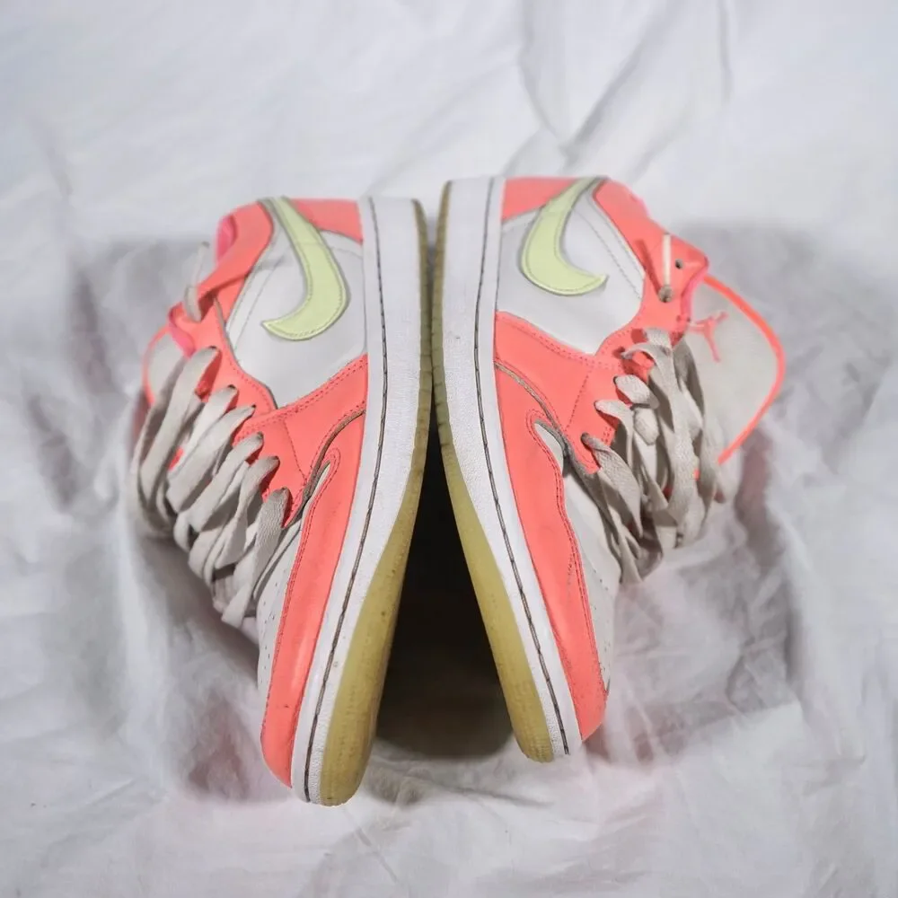 Nike Air Jordan 1 Low SE Lava Glow Barely Volt Men's 9 FN6772-671